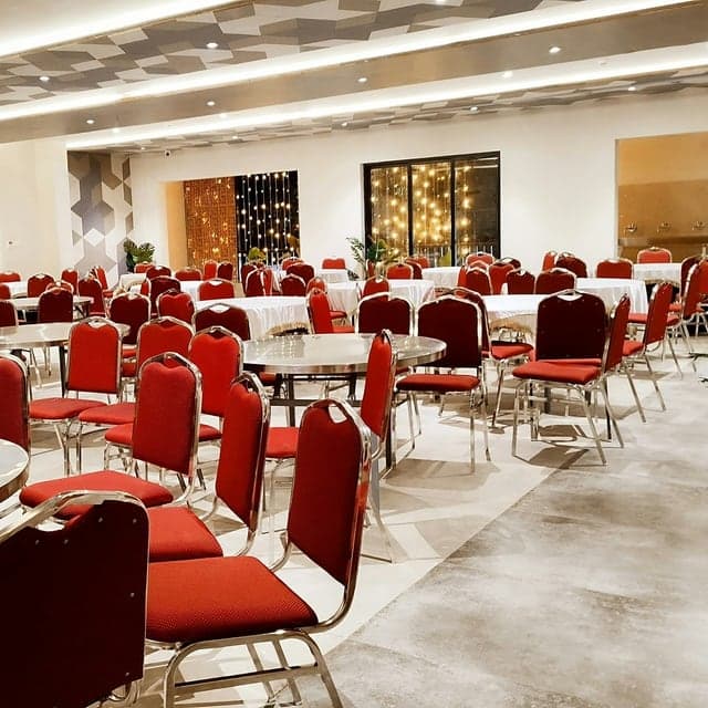Event hall interior